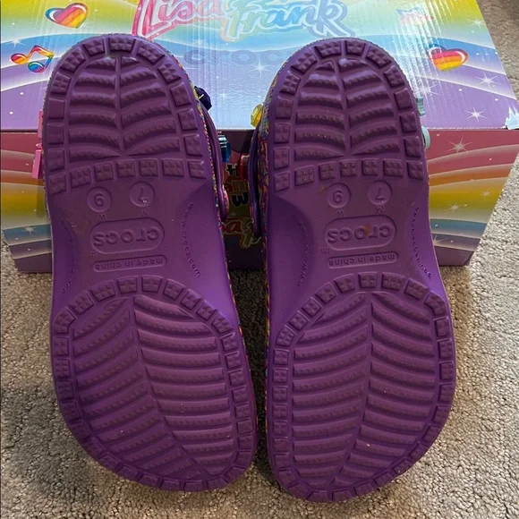 CROCS women’s 9 Lisa Frank - Picture 3 of 6